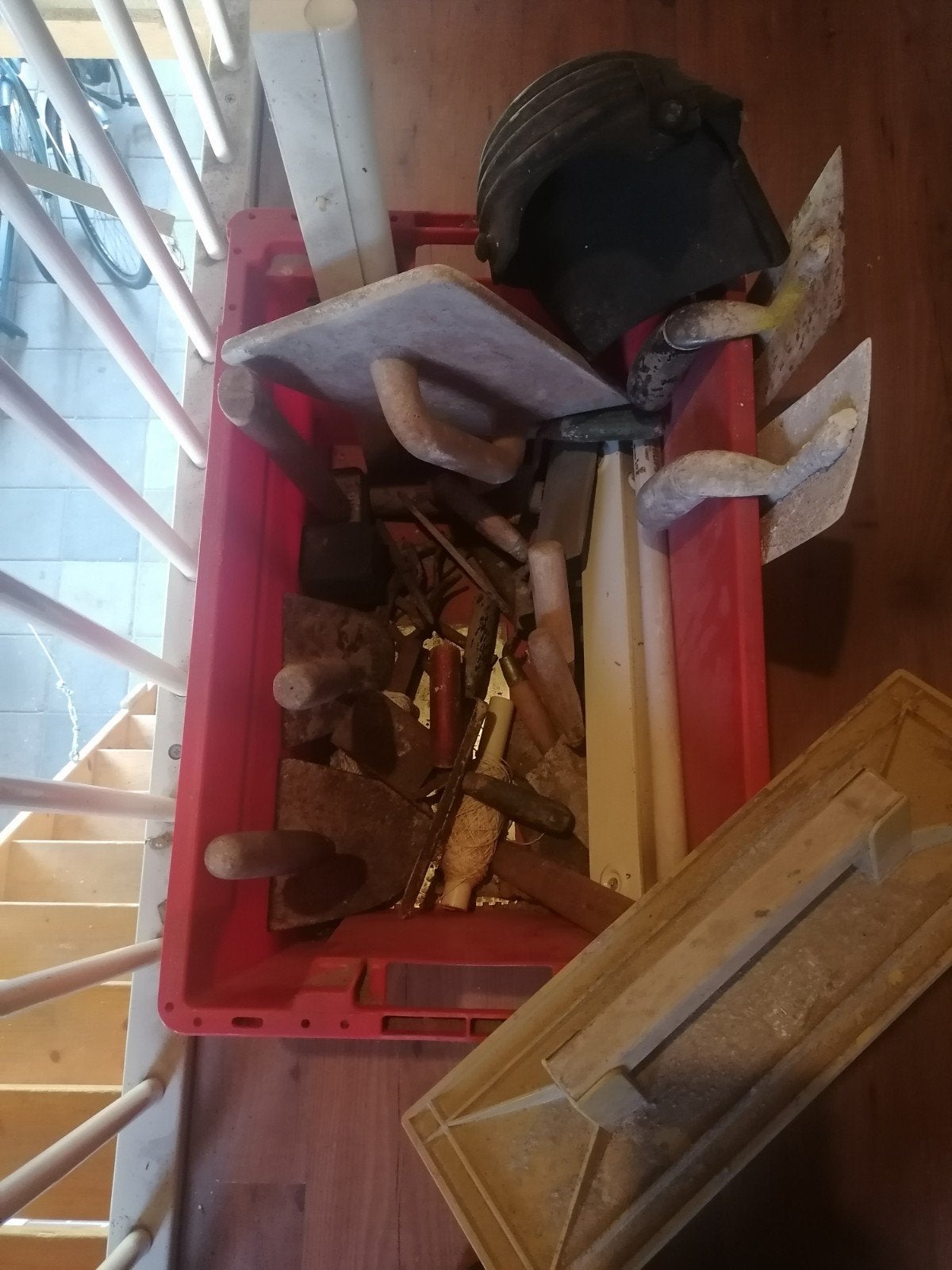 Diverse handgereedschap voor stucwerk, Ophalen, Gebruikt, Overige typen, Overige merken