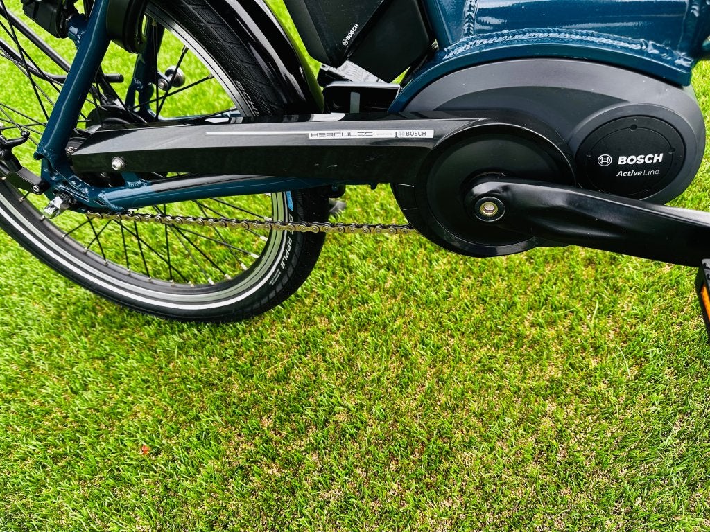 Hercules Robfold elektrische vouwfiets met Bosch middenmoter, Fietsen en Brommers, Gebruikt, Niet ingevuld, Ophalen of Verzenden