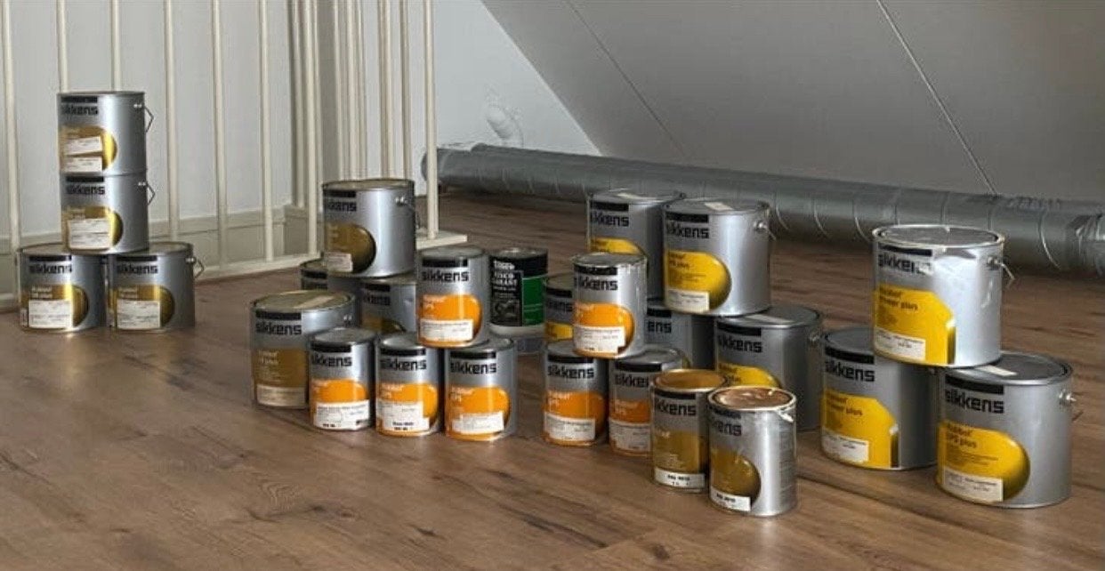 SIKKENS VERF DIVERSE SOORTEN, Ophalen, Nieuw