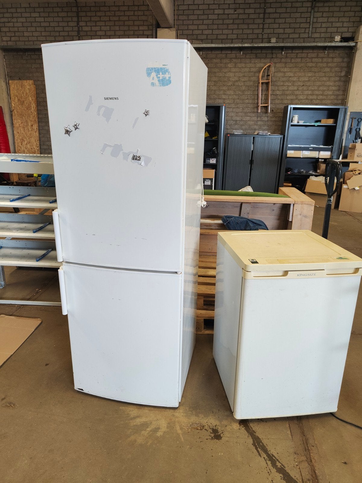 Siemens Koel-vriescombinatie - Gebruikt, Ophalen, Gebruikt, 200 liter of meer, 60 cm of meer