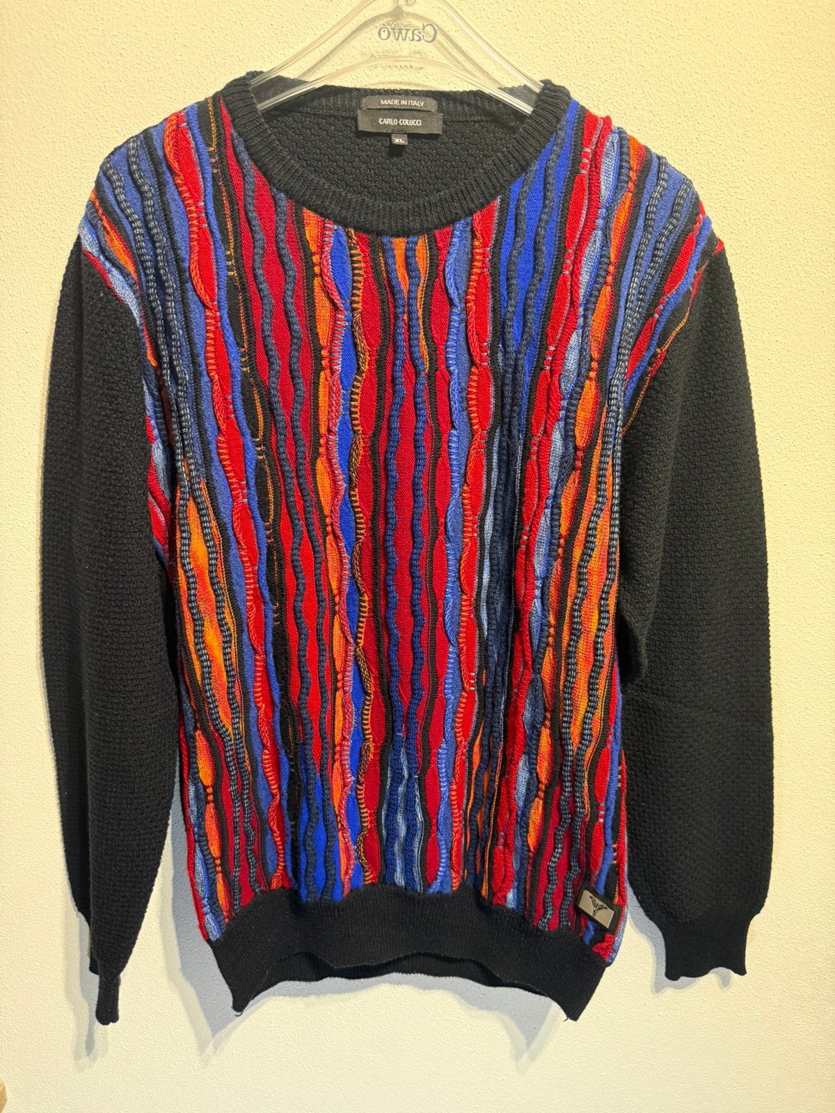 Carlo Colucci Trui Maat XL, Meerkleurig, Maat 56/58 (XL), Ophalen of Verzenden, Zo goed als nieuw