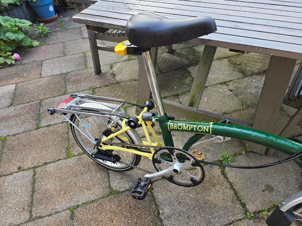 Foto 4 van BROMPTON T6 VOUWFIETS – juni 2002 – NIEUW en NOOIT GEBRUIKT