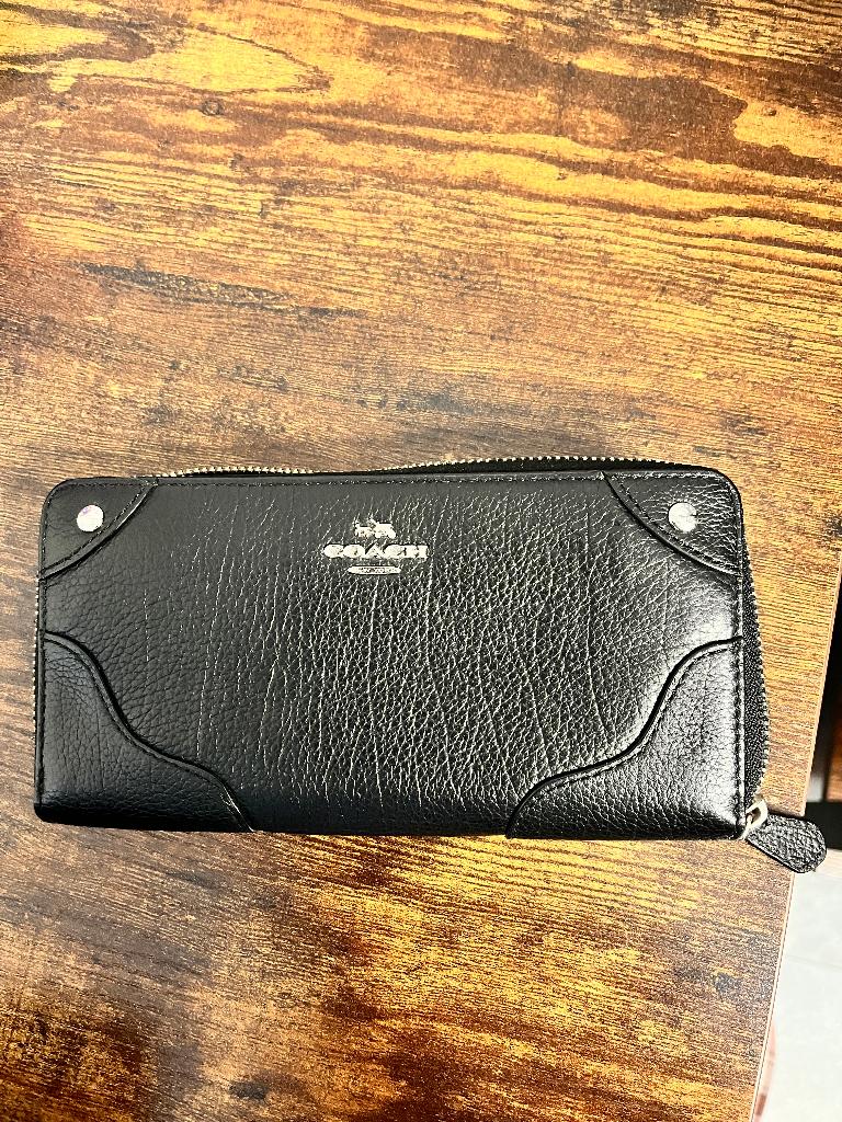 NIEUW! COACH portomonnai zwart, Sieraden, Tassen en Uiterlijk, Portemonnees, Ophalen of Verzenden, Nieuw, Zwart, Overige merken