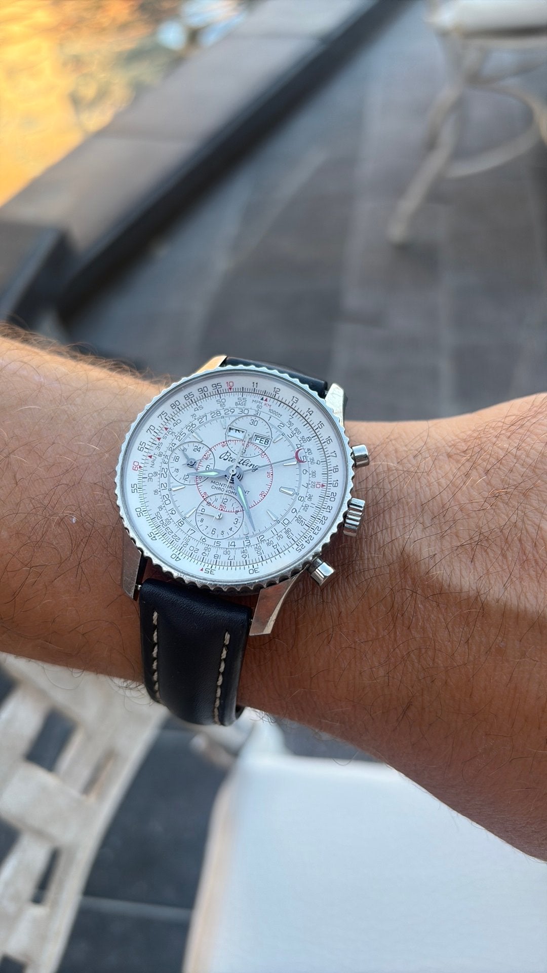 Breitling Navitimer Datora montebrilliant Polshorloge, Sieraden, Tassen en Uiterlijk, Horloges | Heren, Staal, Breitling, Polshorloge