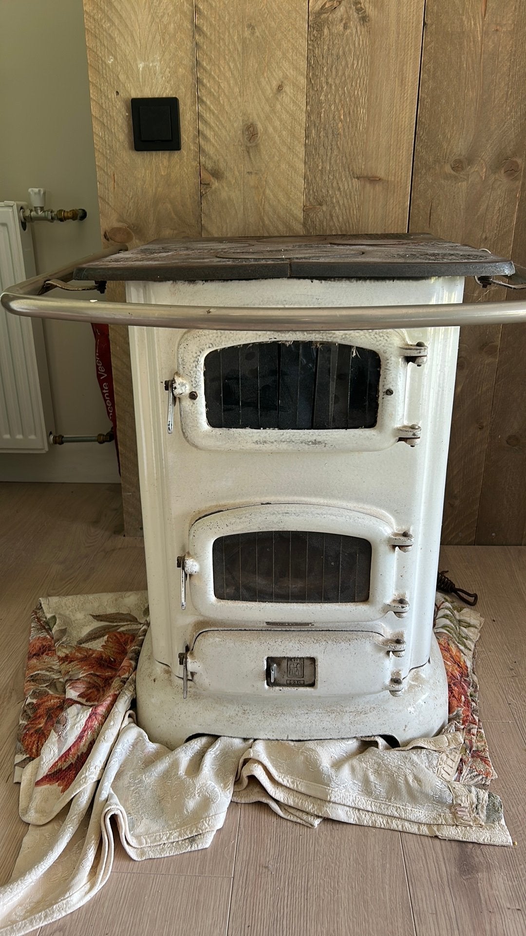 Brocante kachel, Ophalen of Verzenden, Gebruikt, Overige brandstoffen, Overige soorten
