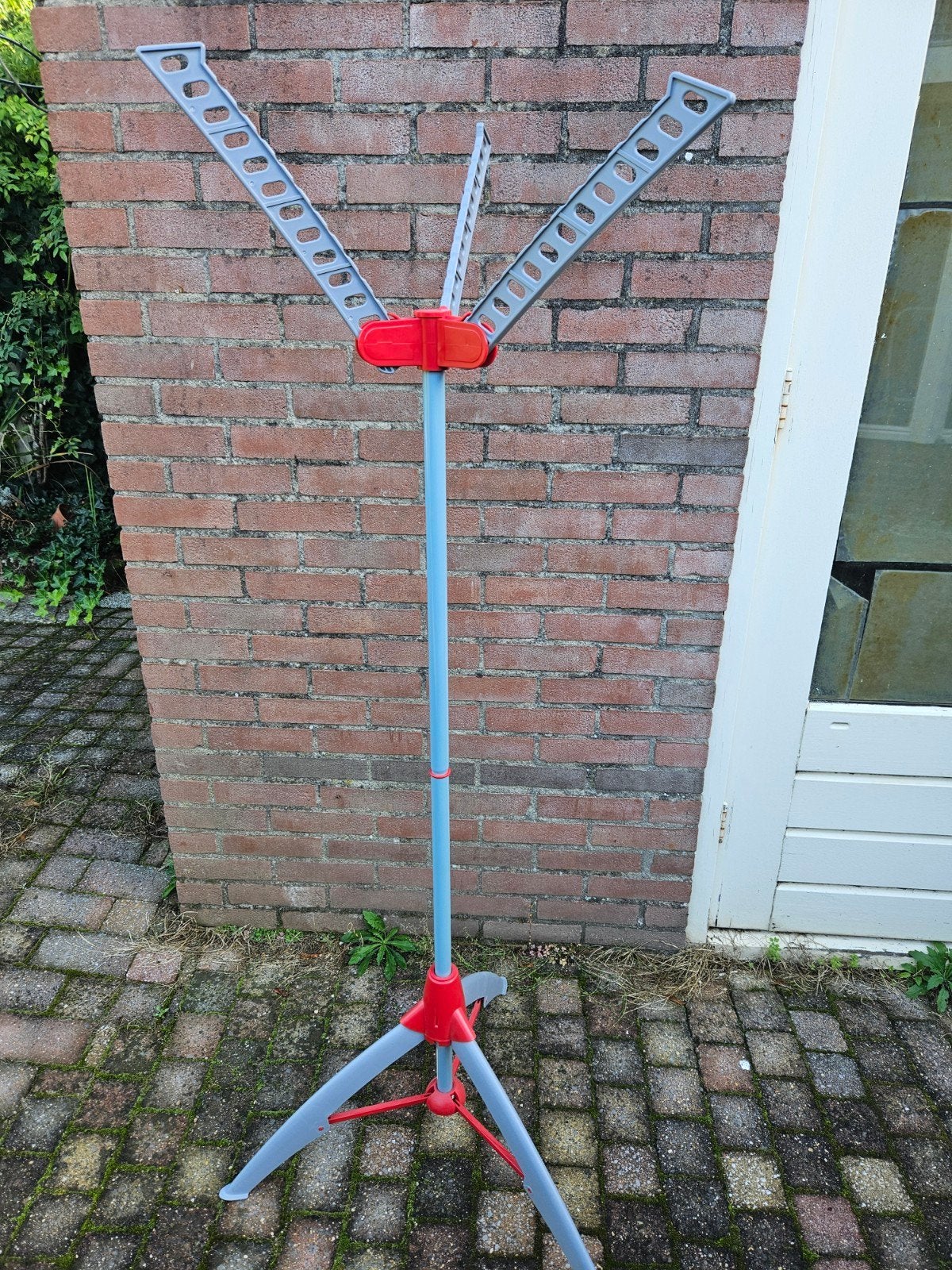 Compact en opvouwbaar wasrek voor binnen en buiten, Ophalen of Verzenden, Gebruikt, Wasrek