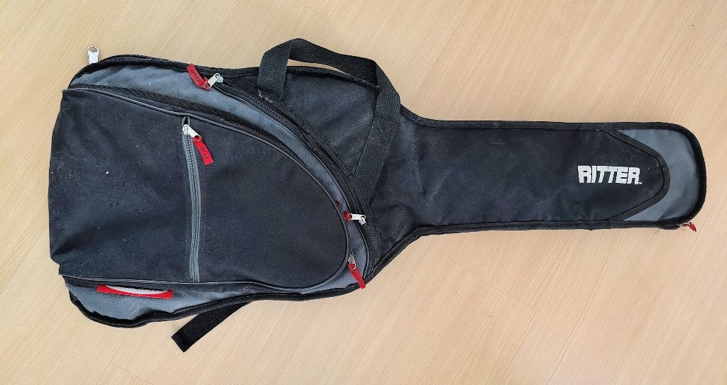 Gitaarhoes Ritter, Ophalen of Verzenden, Gebruikt, Akoestische gitaar