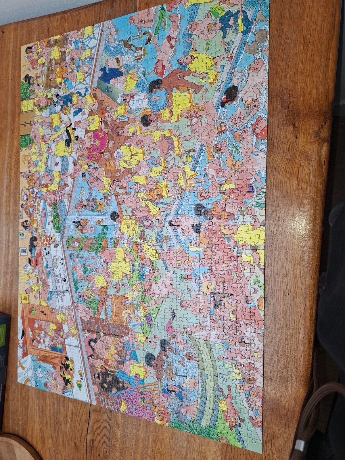 jan van haasteren puzzel, Ophalen, 500 t/m 1500 stukjes, Zo goed als nieuw
