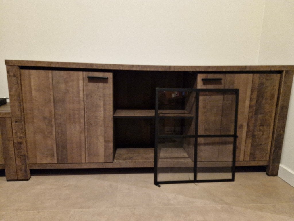 Dressoirkast, Ophalen, 150 tot 200 cm, 25 tot 50 cm, Gebruikt