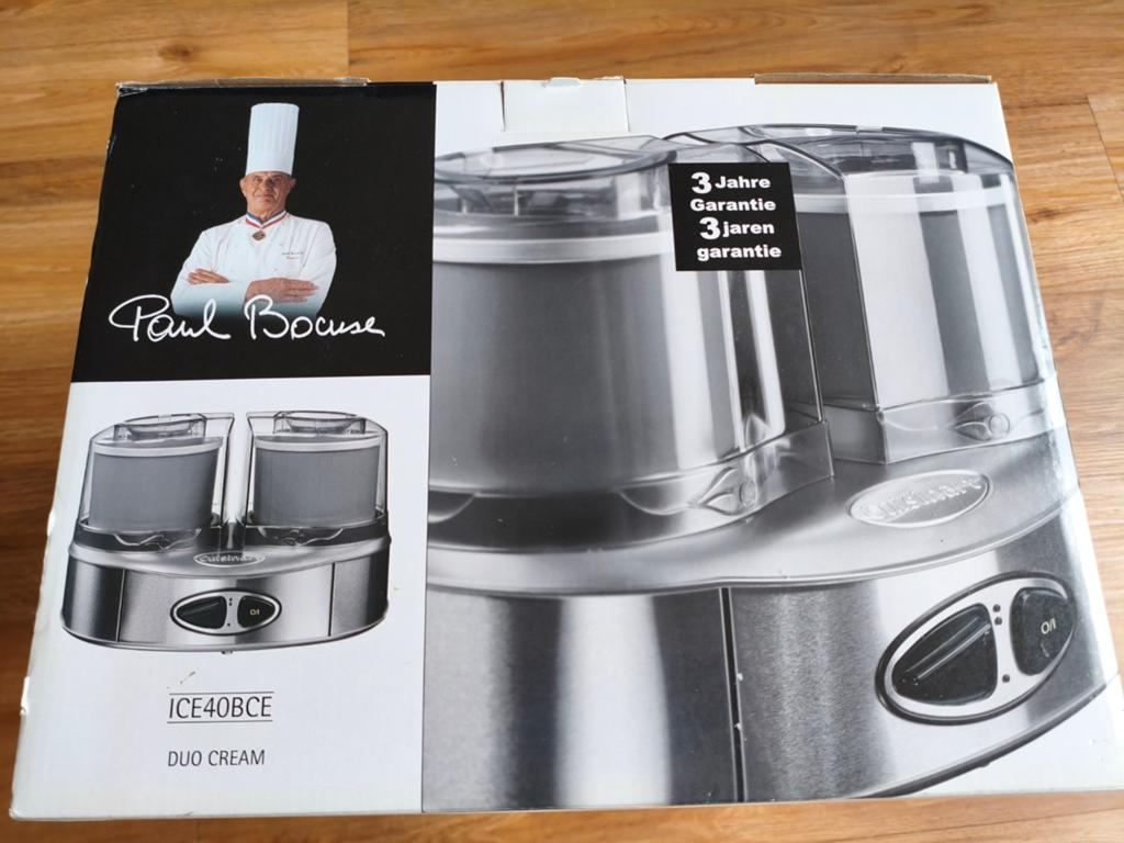 Nieuw Luxe Cuisinart ICE 40BCE Duocream, Witgoed en Apparatuur, IJsmachines, Nieuw, Ophalen of Verzenden
