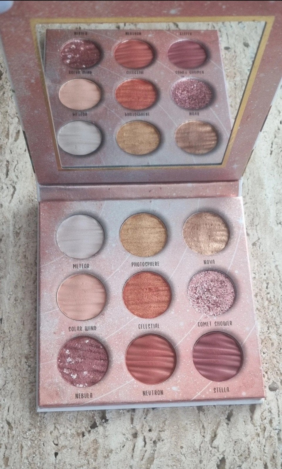 DITO Shiny Sun Shade Palette - Oogschaduw, Verzenden, Zo goed als nieuw, Make-up, Overige kleuren