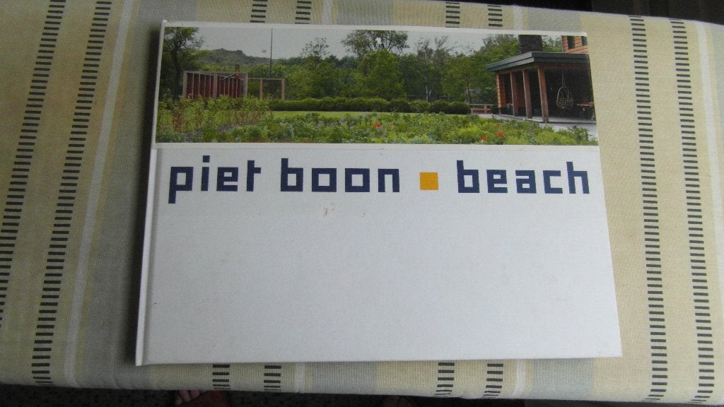 PIET BOON - architect ; boek Bonaire/Zeeland, Ophalen of Verzenden, Zo goed als nieuw, Architecten