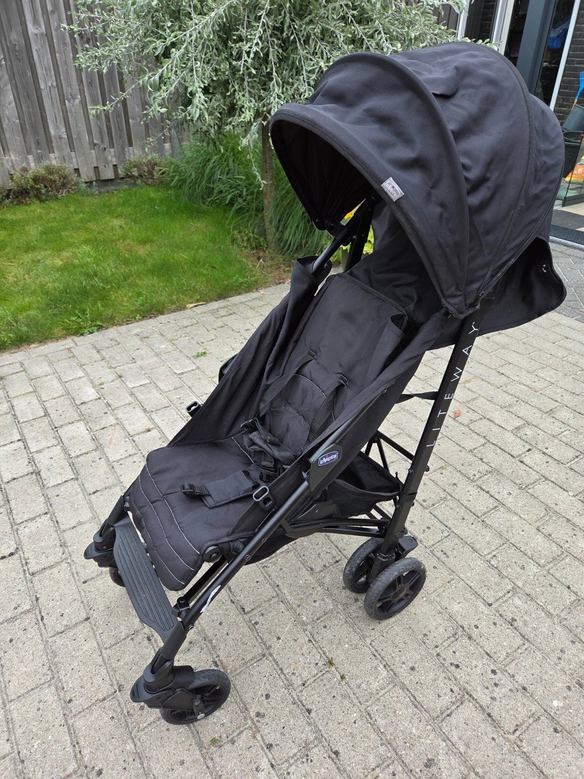 Chicco Liteway Buggy tot 22 kg - Zwart, Ophalen, Gebruikt, Kinderwagen, Overige merken