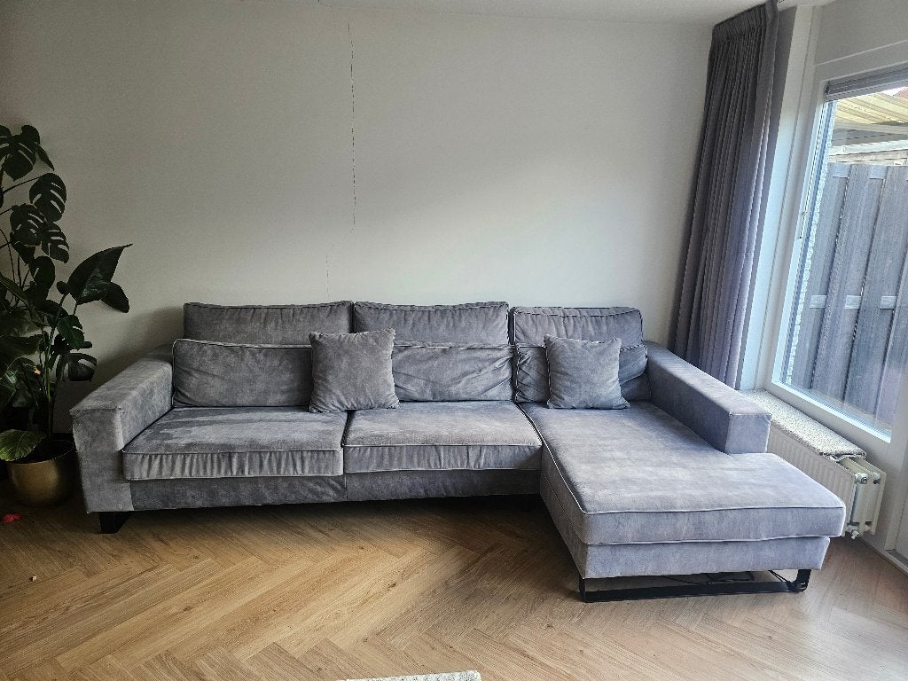 Bankstel, Huis en Inrichting, Banken | Bankstellen, Ophalen, Gebruikt, 100 tot 125 cm, 150 tot 200 cm