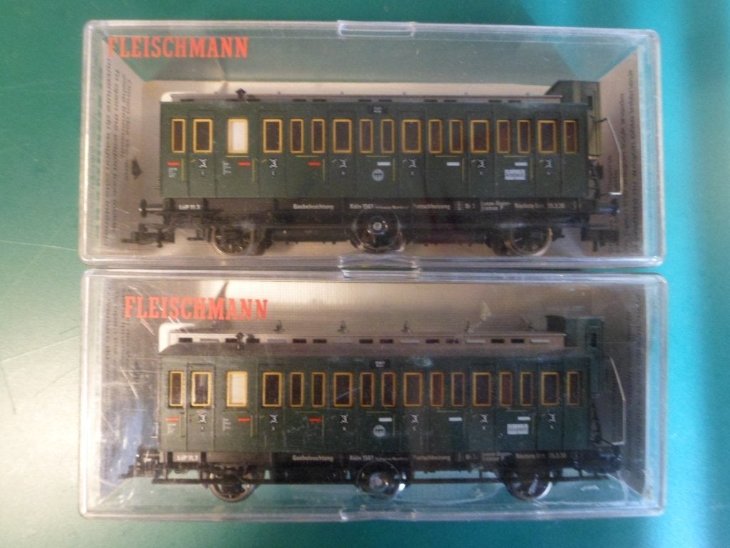 Fleischmann 5094 couperijtuigen, Gelijkstroom, Fleischmann, Wagon, Ophalen of Verzenden