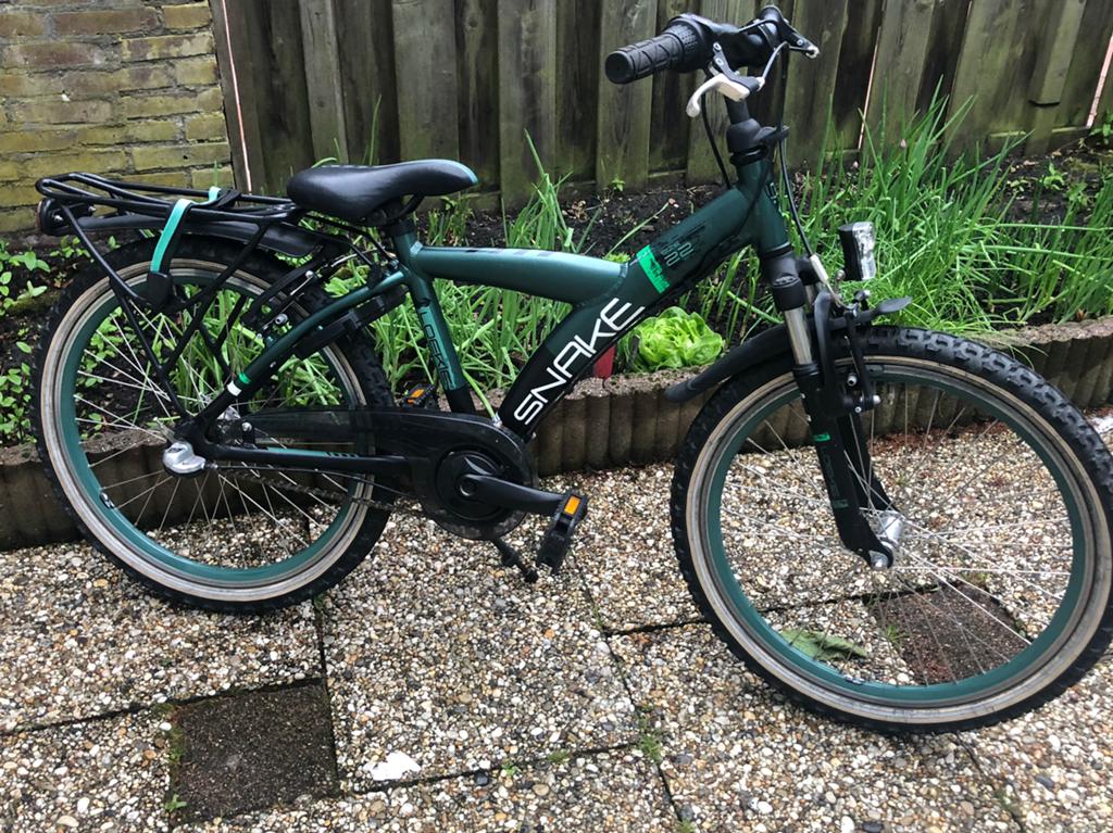 Loekie SNAKE 22 inch zo goed als nieuw, Fietsen en Brommers, Fietsen | Kinderfietsjes, Ophalen of Verzenden, Zo goed als nieuw