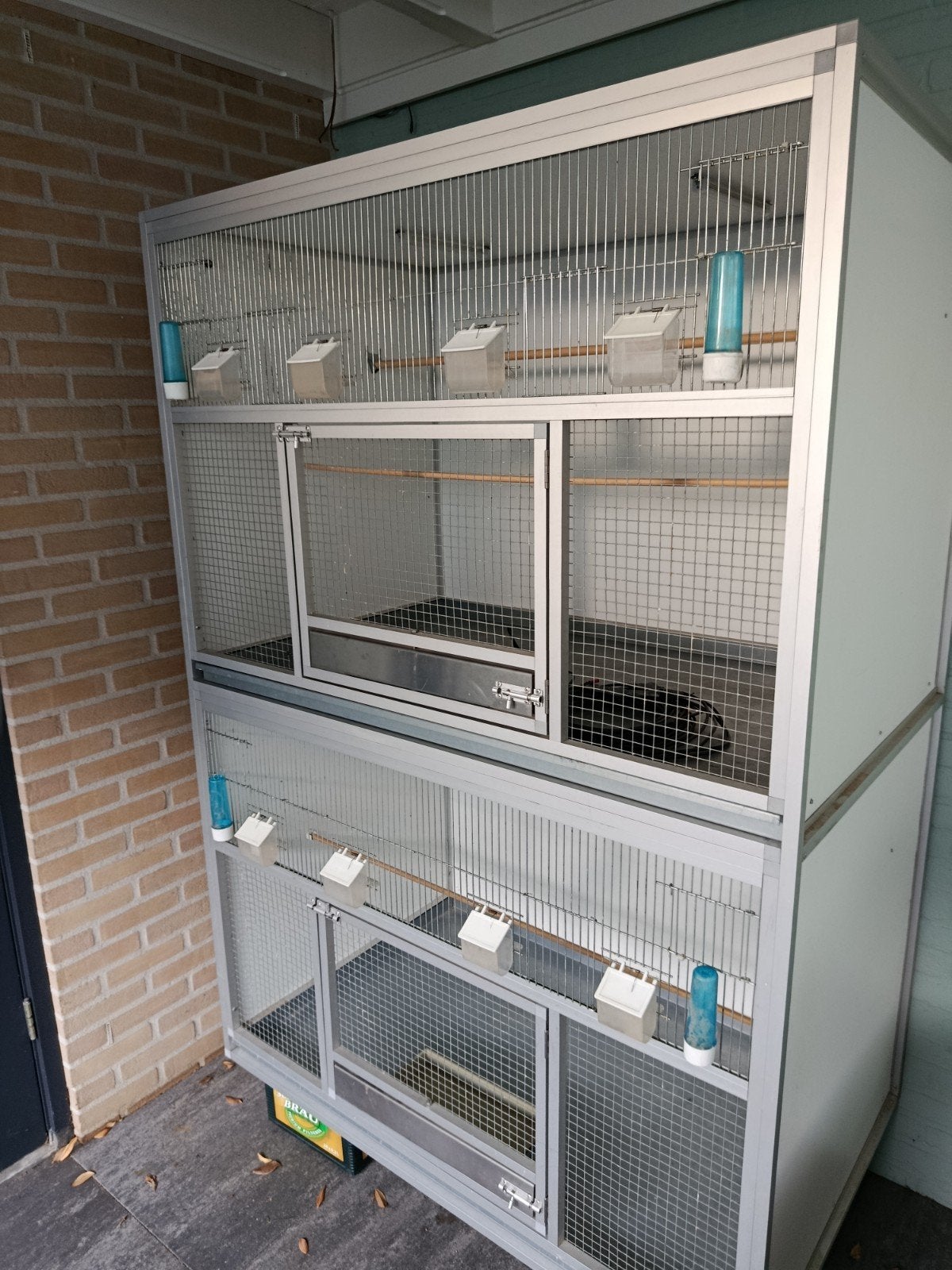 prachtige zgan broedkooien, Dieren en Toebehoren, Ophalen, Zo goed als nieuw, Aluminium, Broedkooi of Kweekkooi