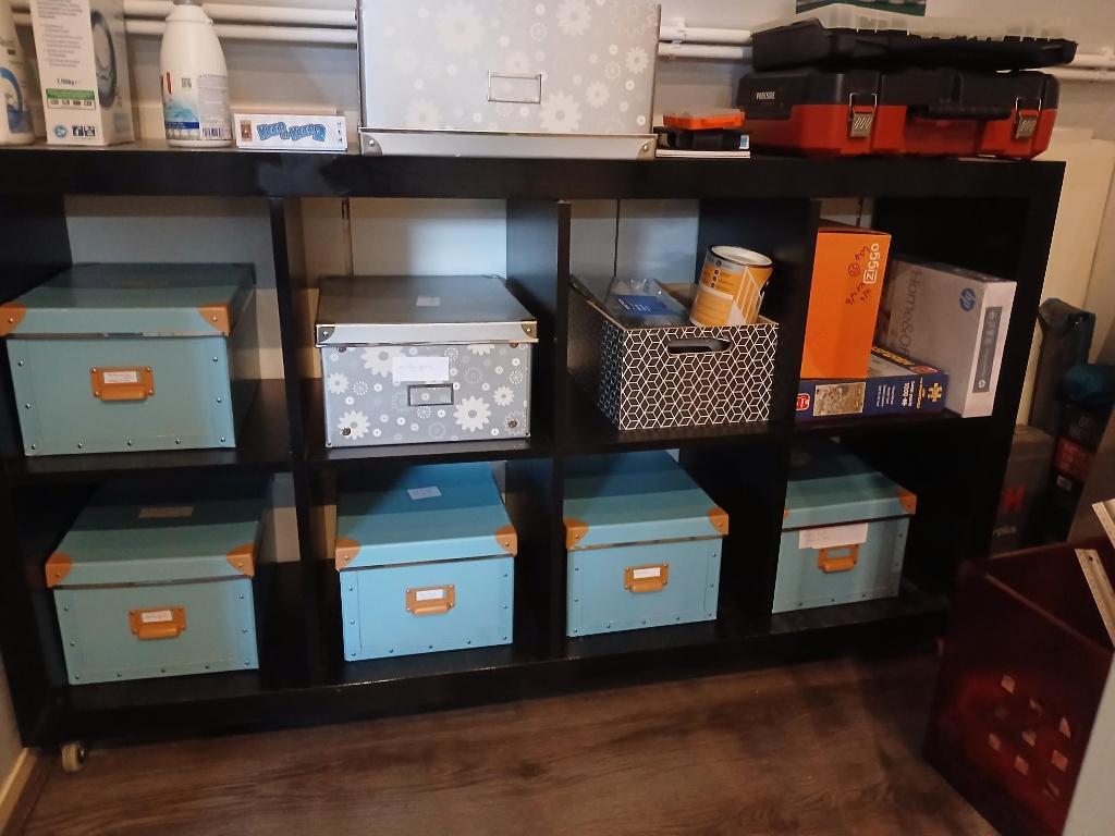 Ikea Kallax kast, Ophalen, Met plank(en), Gebruikt, 150 tot 200 cm