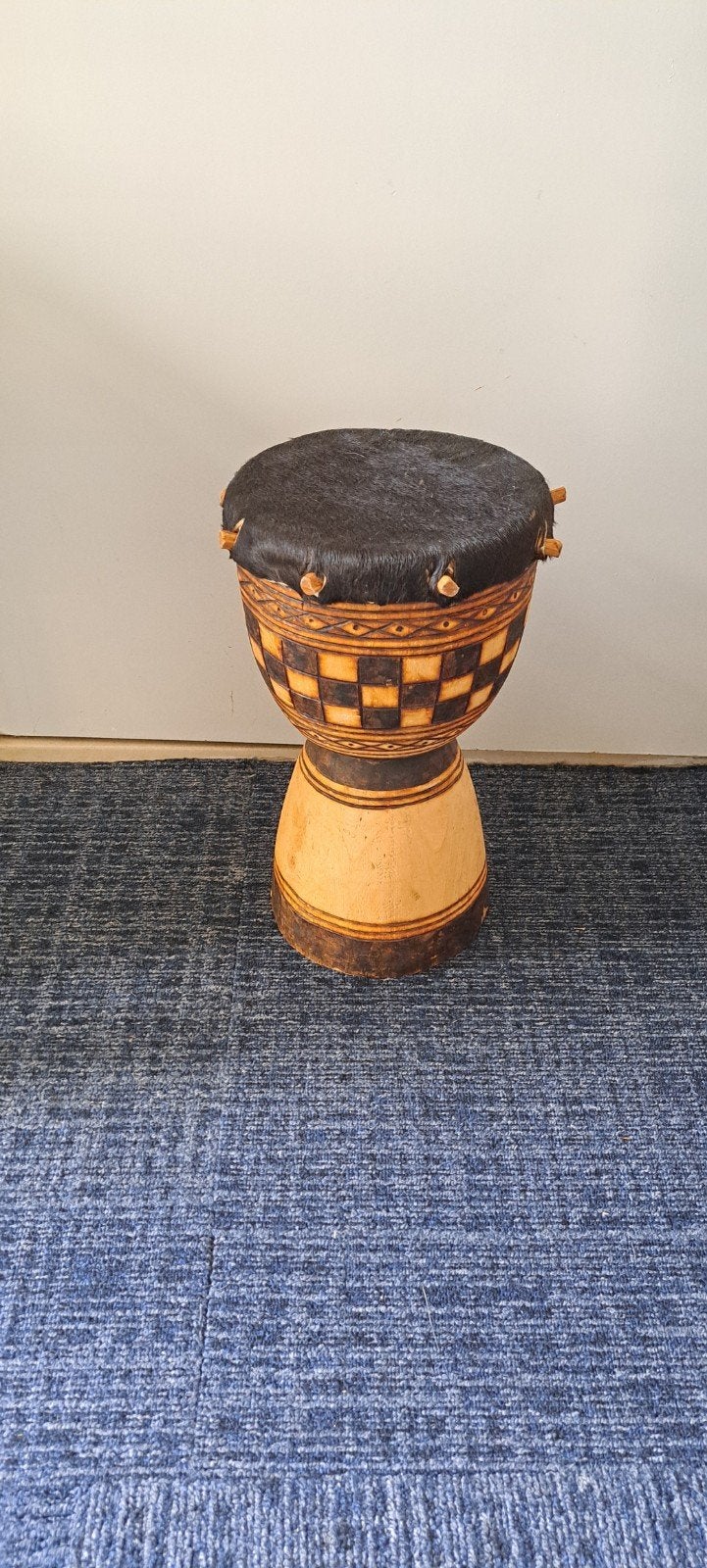 Handgemaakte Djembe Trommel - Afrikaanse Percussie, Ophalen, Gebruikt, Trommel