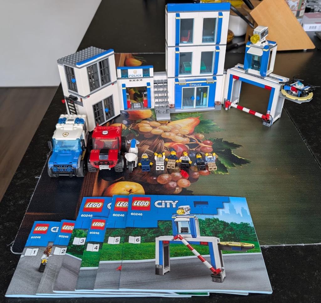 Lego politiebureau, Ophalen, City, Lego, Compleet