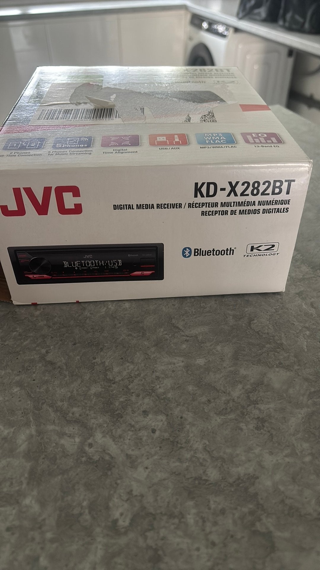 Radio JVC, Ophalen, Zo goed als nieuw