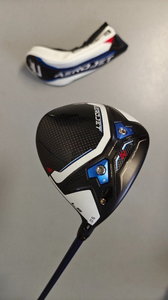 Cobra Aerojet LS driver 9.0 rechtshandig headcover regular, Overige merken, Onbekend, Ophalen of Verzenden, Zo goed als nieuw