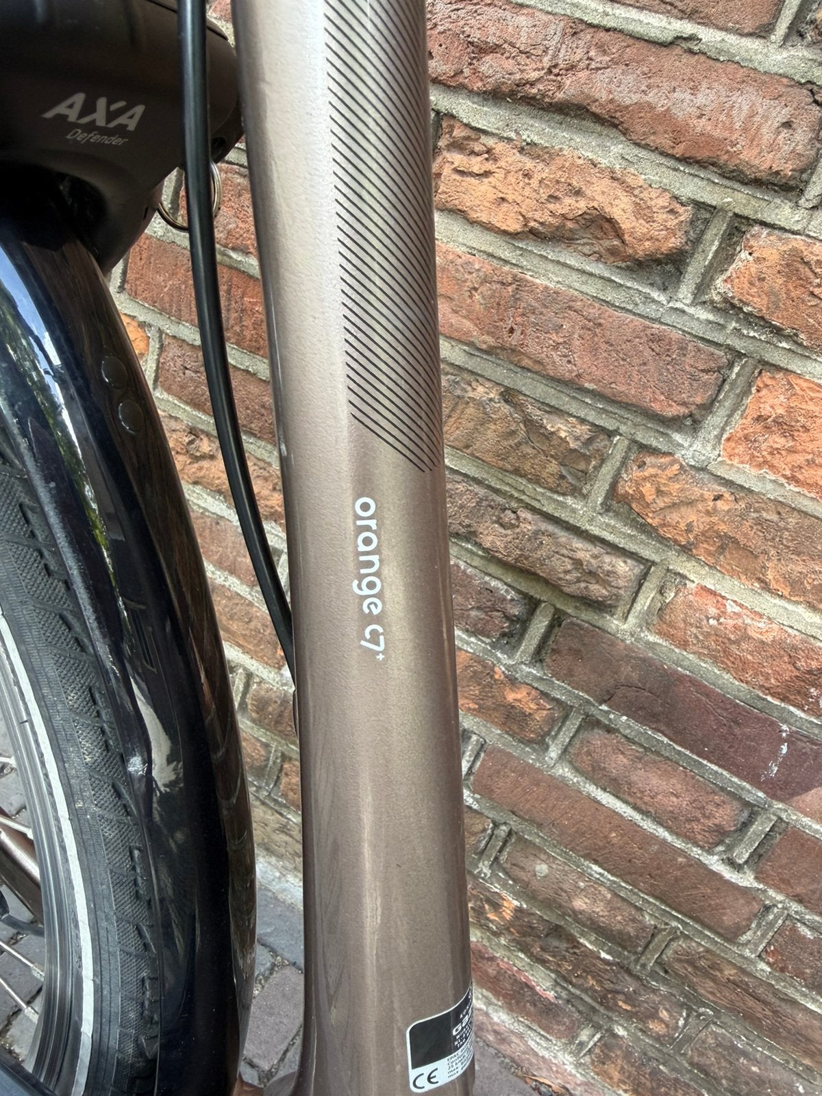 Foto 6 van Gazelle orange c7+ elektrische dames fiets 53cm 500w