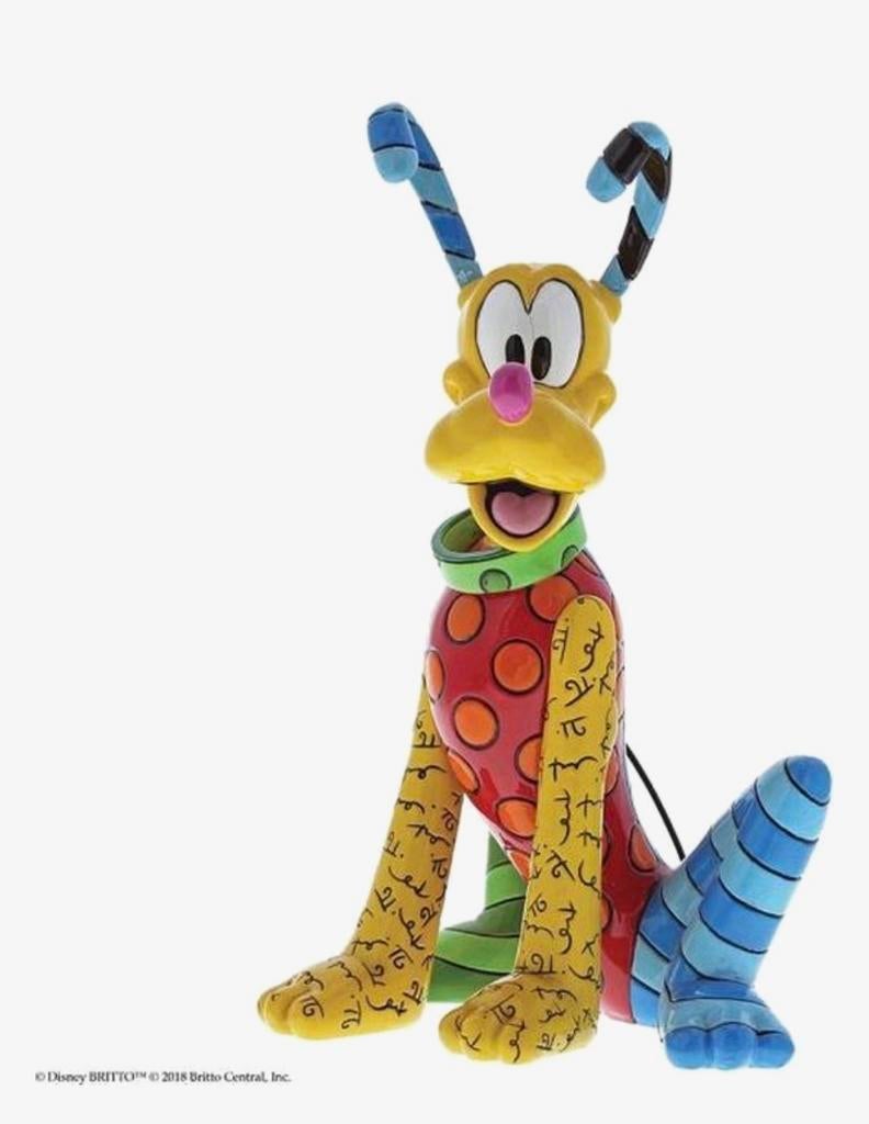 Britto pluto, Ophalen, Goofy of Pluto, Zo goed als nieuw, Beeldje of Figuurtje