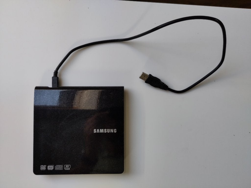 Samsung SE-208 Portable DVD Writer - Extern, Dvd-speler, Verzenden, Draagbaar, Zo goed als nieuw