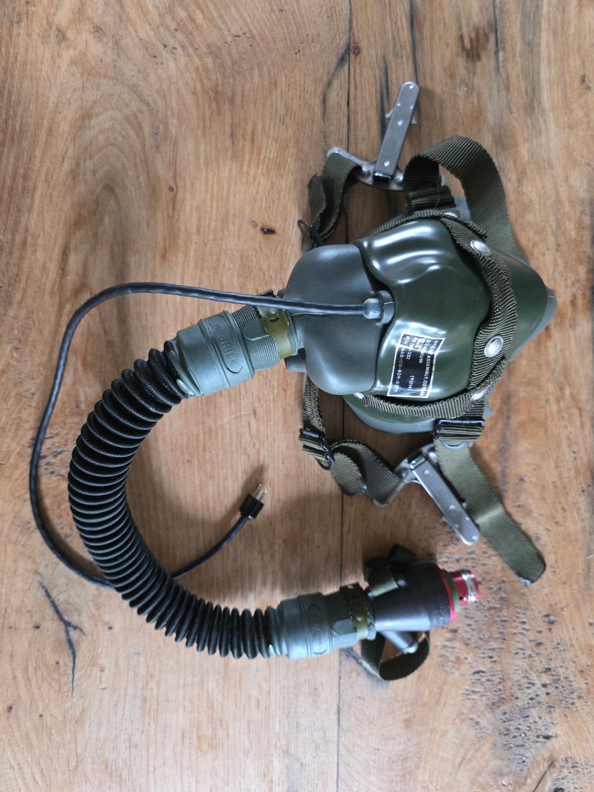 Zeldzaam Militair Zuurstofmasker - Luchtmacht, Ophalen of Verzenden, Luchtmacht, Overige gebieden, Overige typen