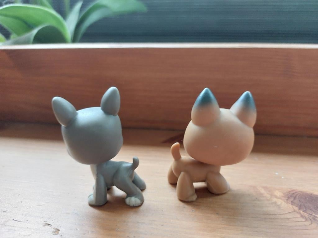 Littlest pet shop 2x hond, Ophalen of Verzenden