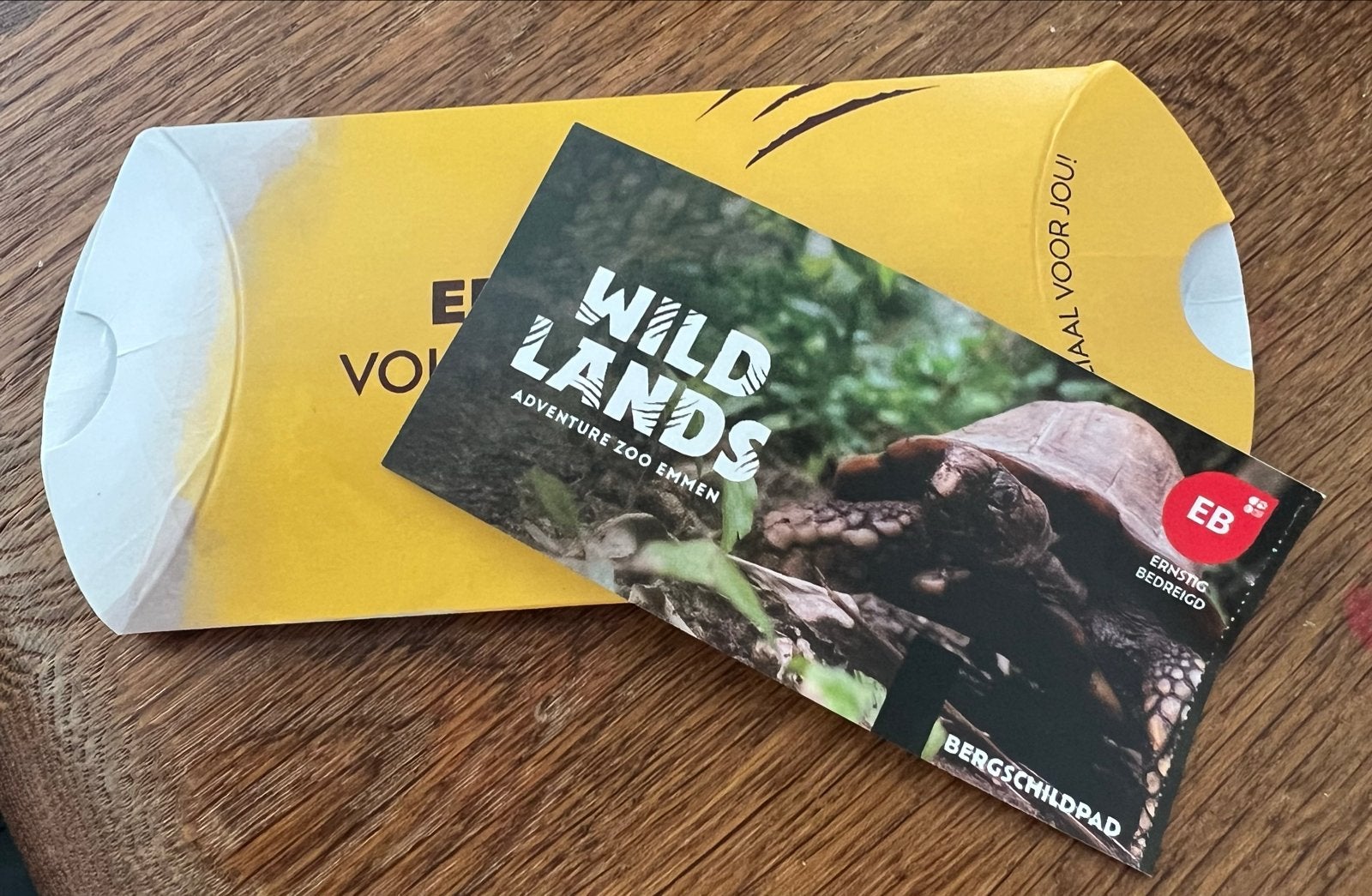 Wildlands entreeticket, Eén persoon, Ticket of Toegangskaart