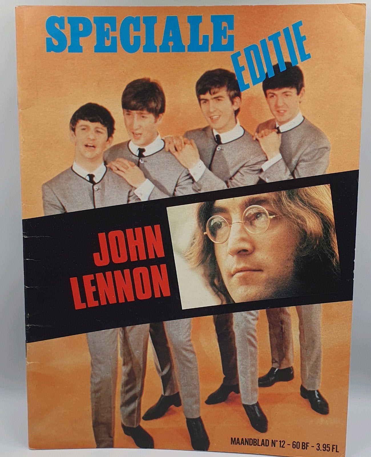 Speciale Editie John Lennon & The Beatles Maandblad N12, Ophalen of Verzenden, Gebruikt, Boek, Tijdschrift of Artikel