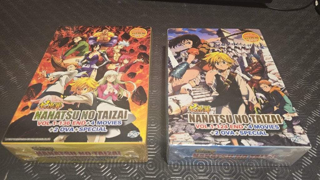 The Seven Deadly Sins Complete Collection Anime DVD box, Alle leeftijden, Ophalen of Verzenden, Nieuw in verpakking, Amerikaans
