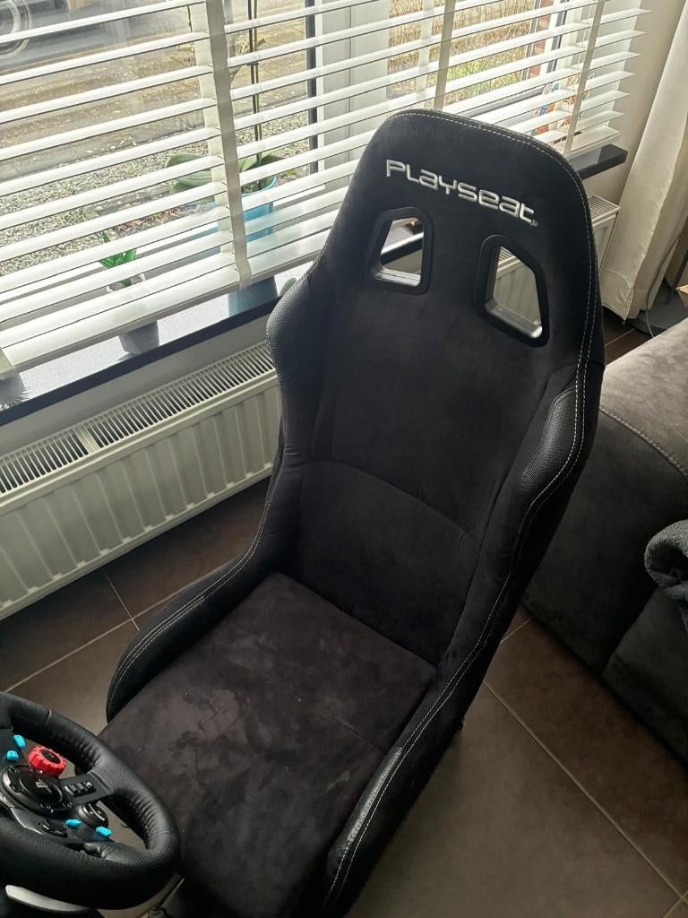 Z.G.A.N Playseat+Logitech G29 stuur en pedalen, Ophalen, Zo goed als nieuw, Playseat of Racestoel, PlayStation 4