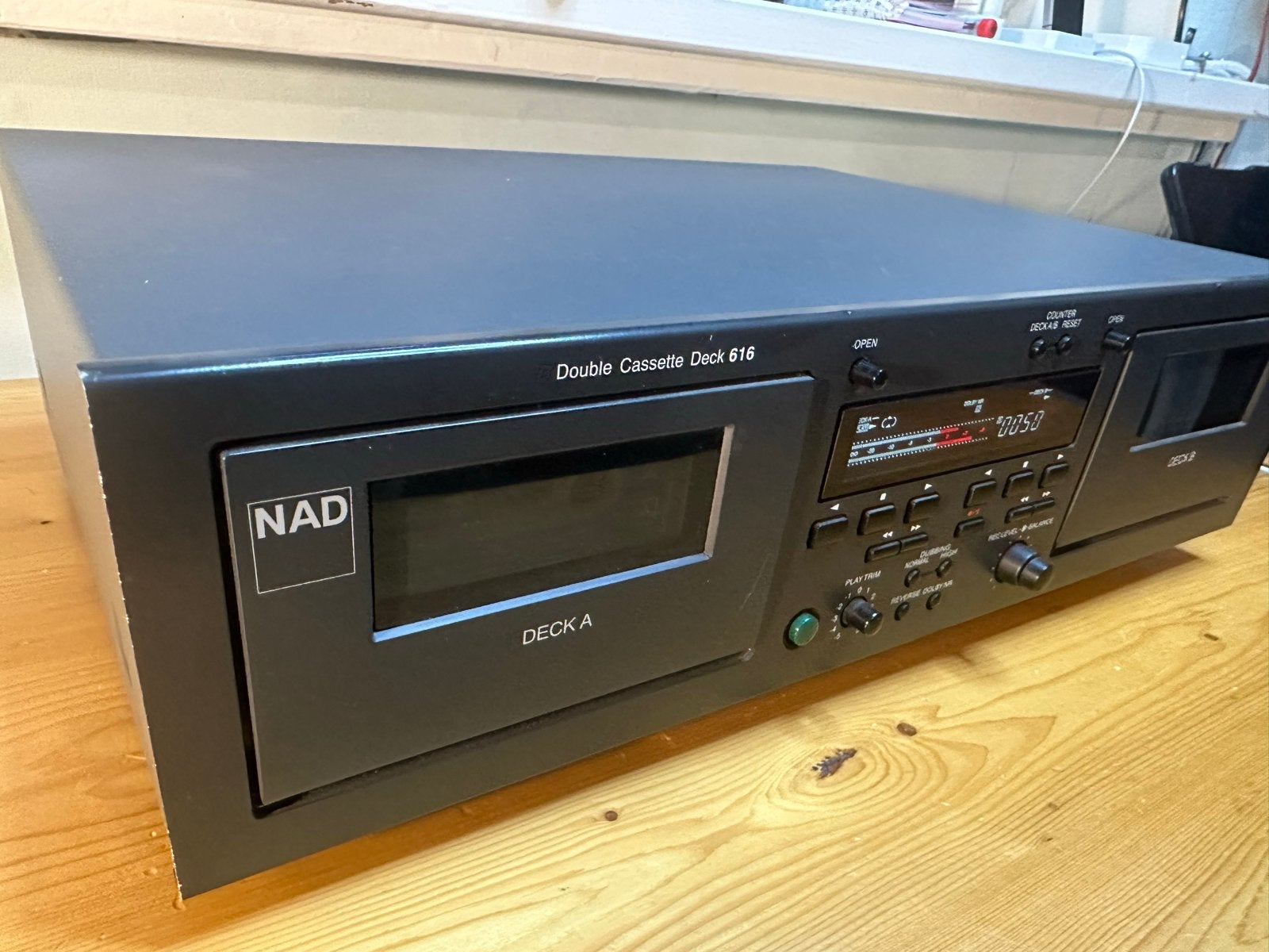 NAD 616 Double Cassette Deck, Audio, Tv en Foto, Cassettedecks, Ophalen, Dubbel, Overige merken, Tape counter