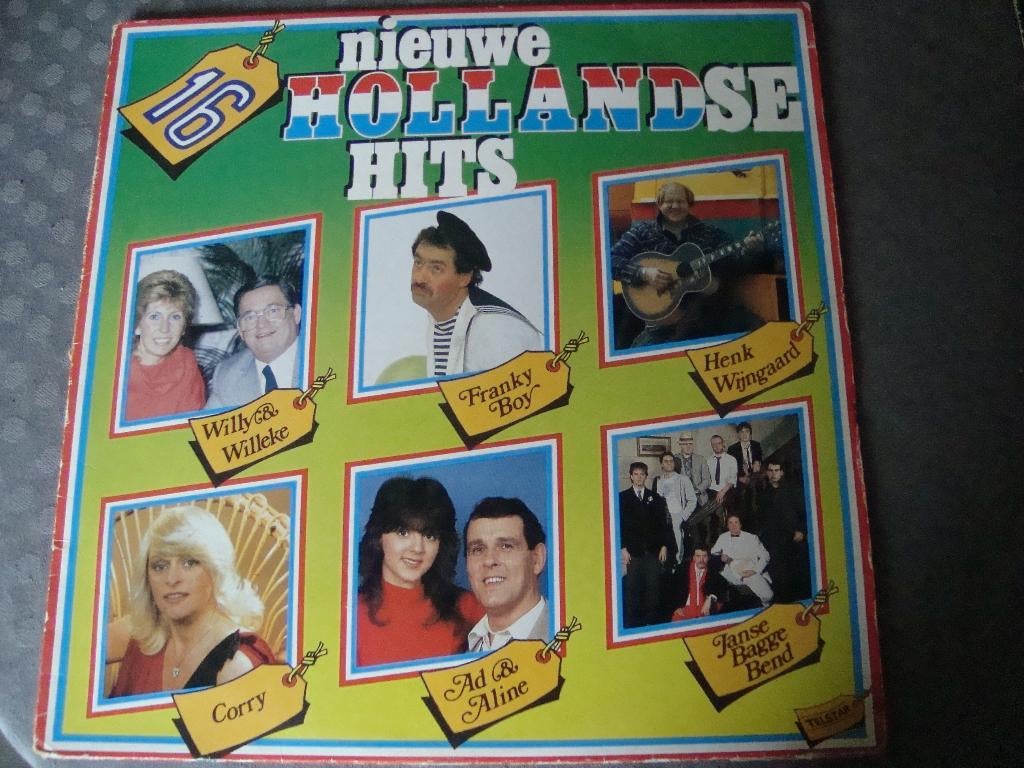 16 nieuwe hollandse hits, Cd's en Dvd's, Vinyl | Nederlandstalig, Ophalen of Verzenden, Zo goed als nieuw, 12 inch, Levenslied of Smartlap