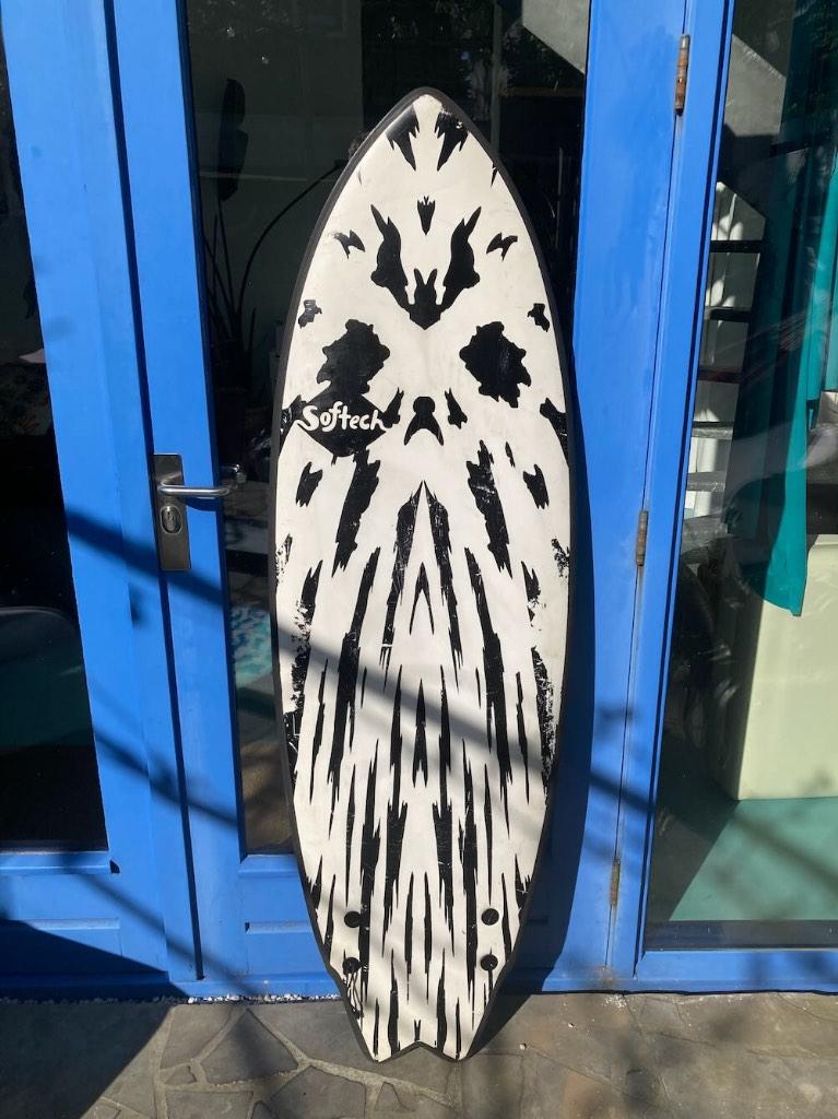 softech Mason Ho softboard twin fin 5'6, Watersport en Boten, Golfsurfen, Gebruikt, Overige typen, Met vinnen, Ophalen