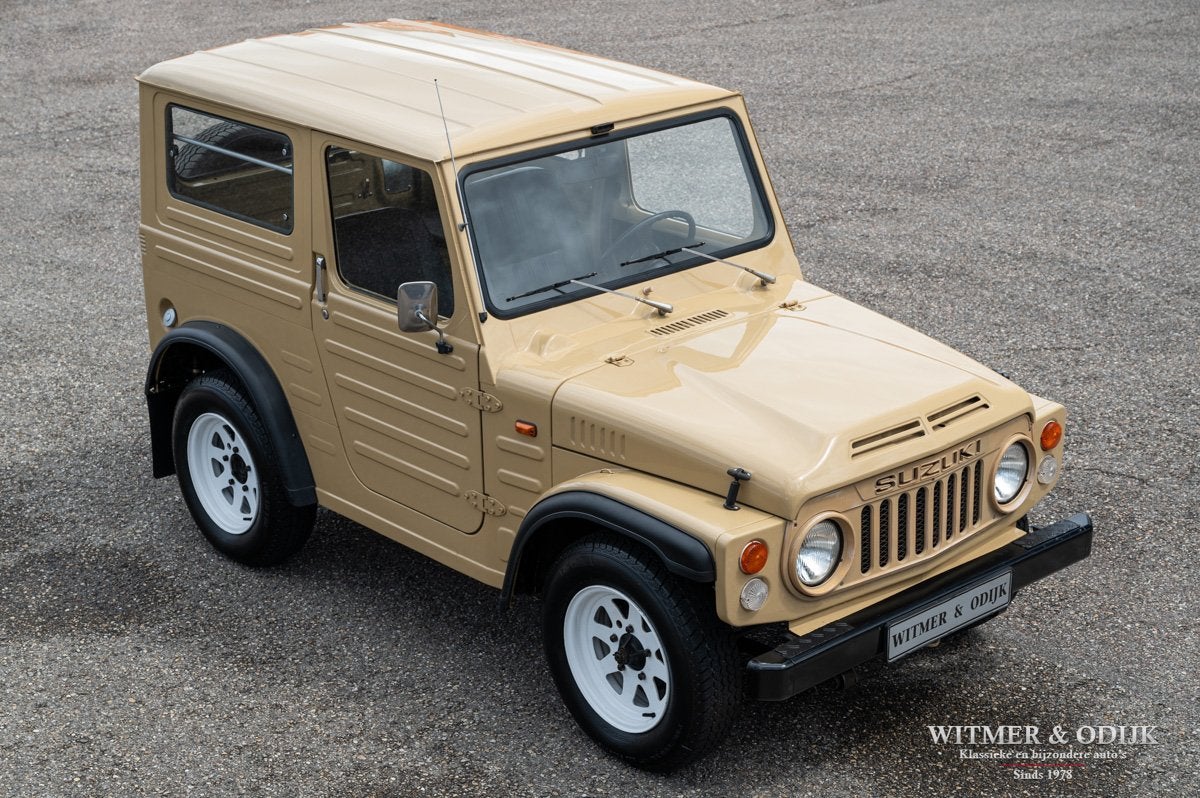 Suzuki LJ80V LJ 80 V Orig NL auto (bj 1981), Auto's, Dealer onderhouden, Gebruikt, 4 cilinders, Beige
