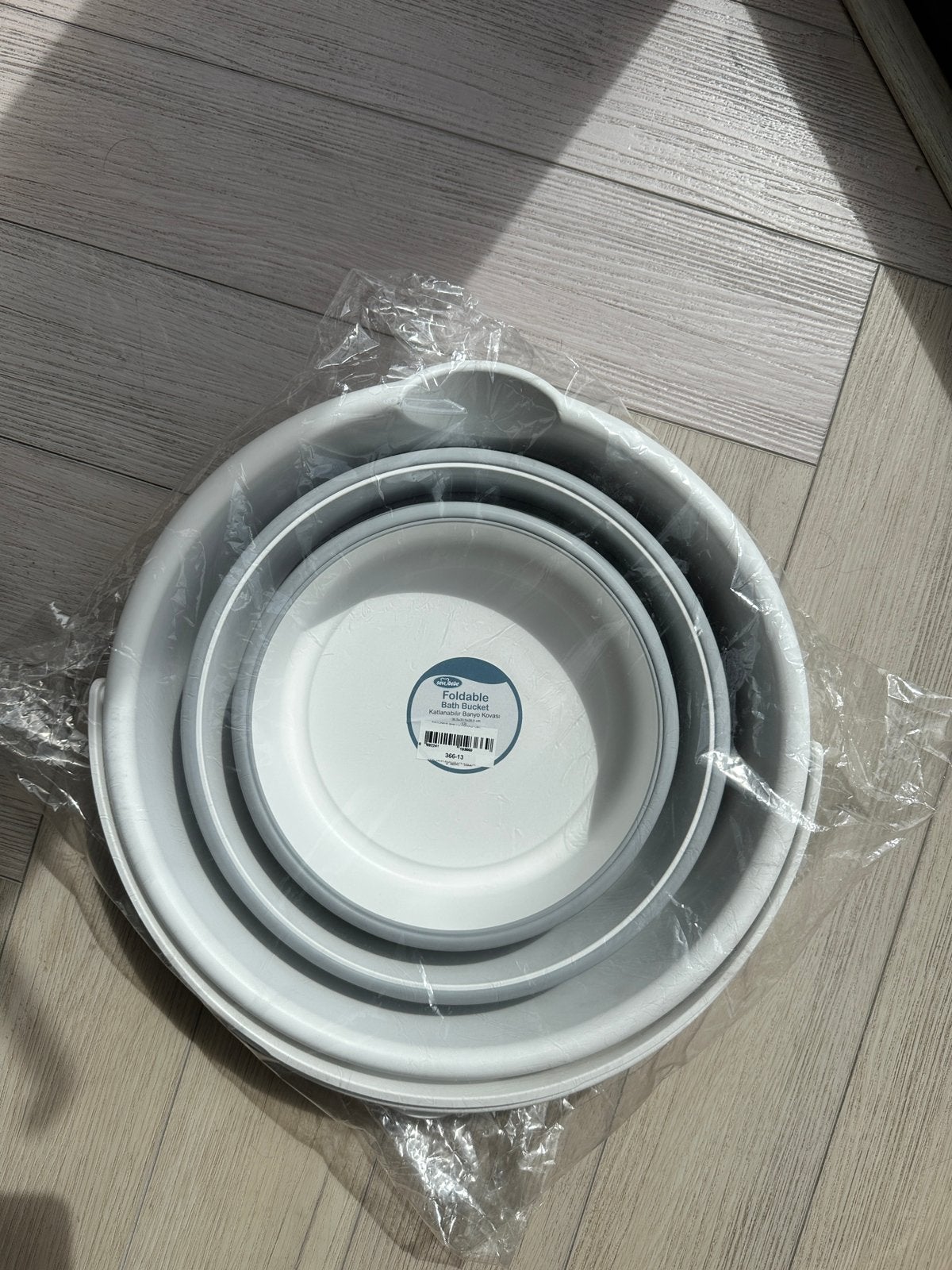 Babybad Emmer uitklapbaar, voor newborn, Ophalen, Nieuw, Badje