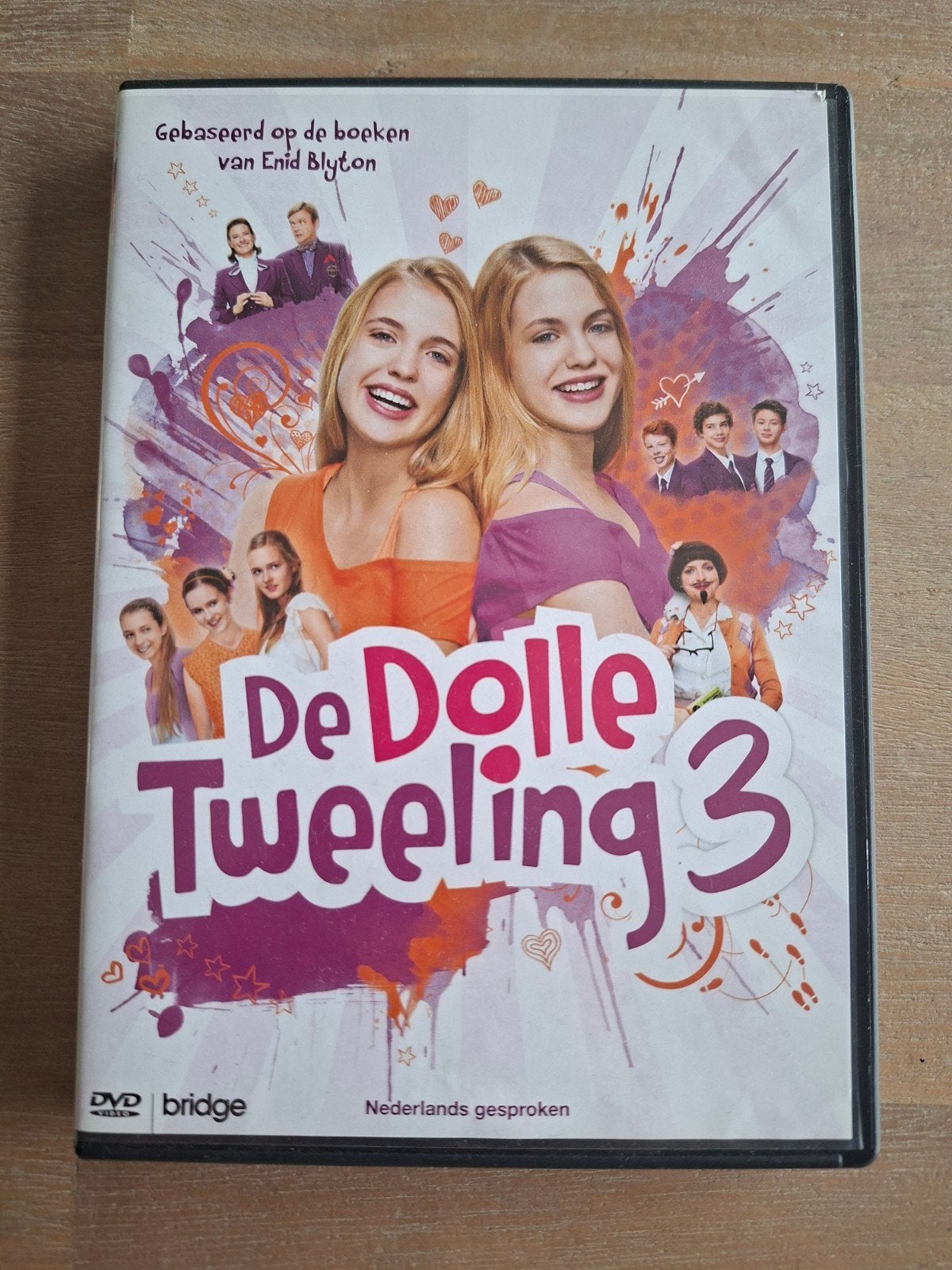 De Dolle Tweeling 3 DVD - Gebaseerd op Enid Blyton, Alle leeftijden, Zo goed als nieuw, Familie, Film