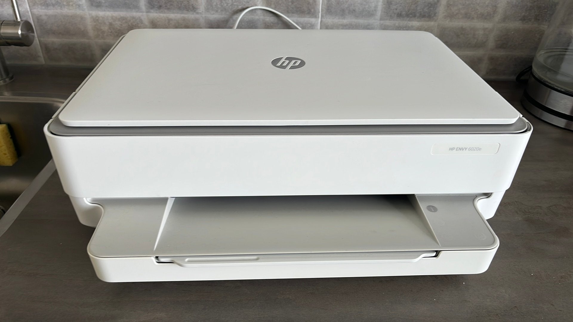 HP all in one inkjet printer 6020e wit, Computers en Software, Ophalen, Zo goed als nieuw