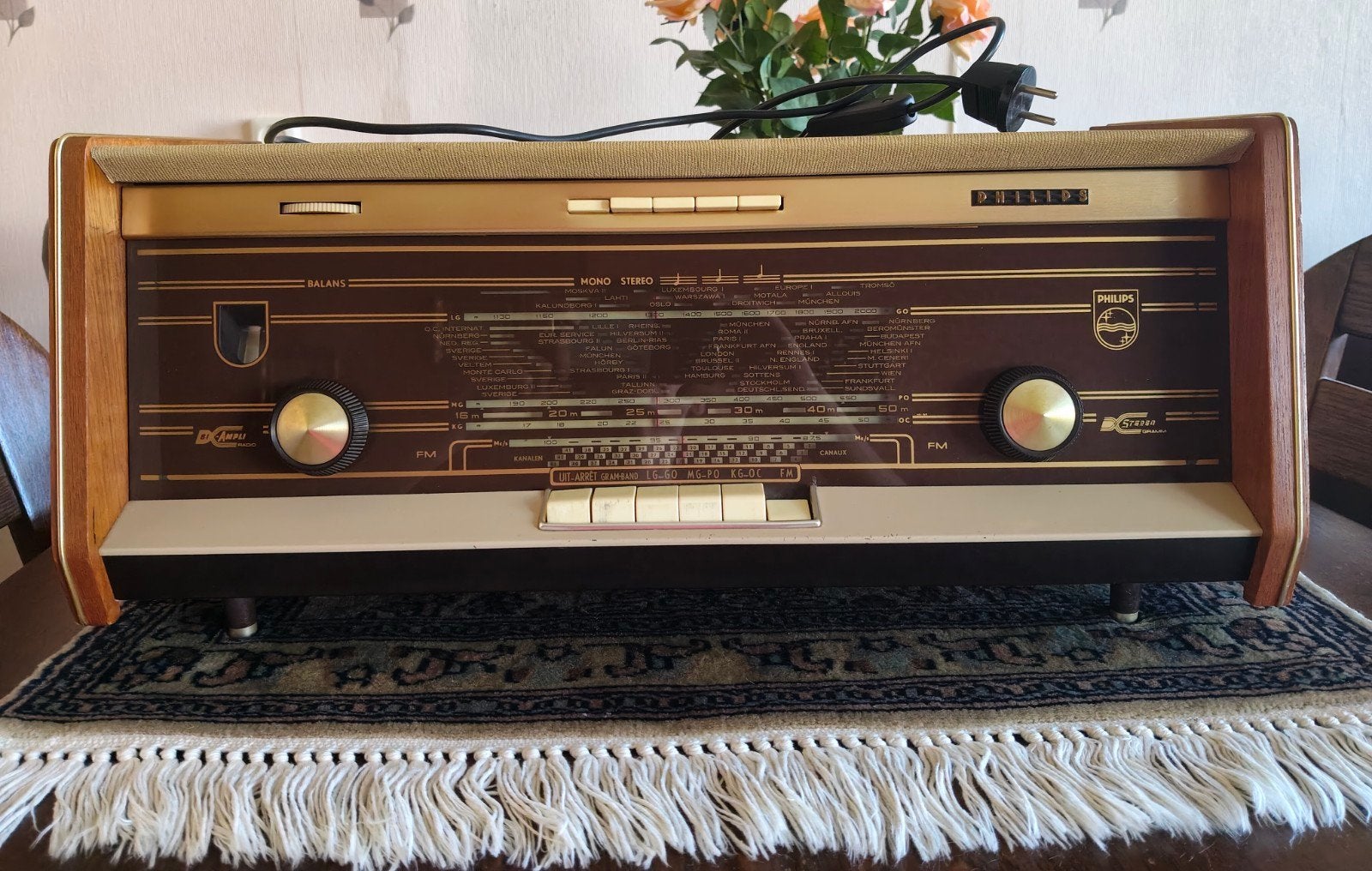 Philips radio, Ophalen