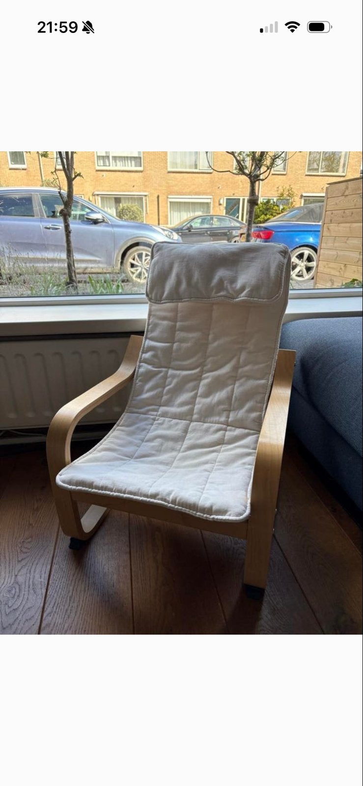 Ikea Poang kinderfauteuil - Zeer nette staat, Kinderen en Baby's, Kinderkamer | Tafels en Stoelen, Ophalen, Zo goed als nieuw