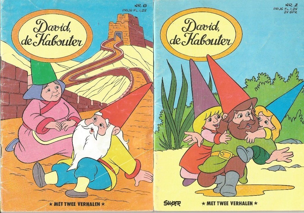 David de Kabouter strips - uitgave van Blokker, Boeken, Strips | Comics, Gelezen, Meerdere comics, Europa, Ophalen