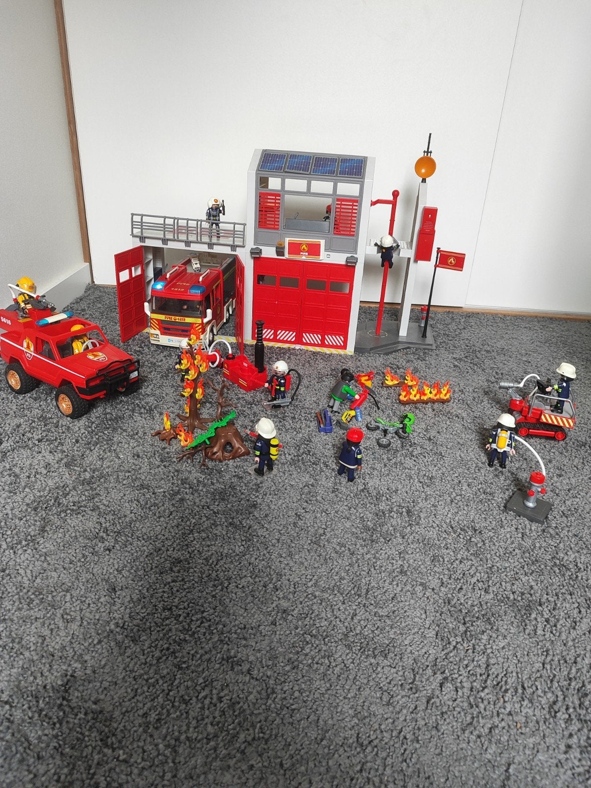 Brandweer Playmobil meerdere sets, Kinderen en Baby's, Speelgoed | Playmobil, Gebruikt, Overige typen, Ophalen of Verzenden