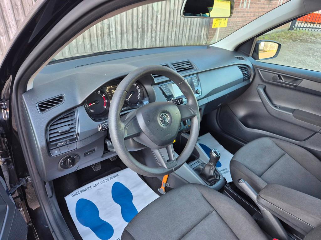 Skoda Fabia 1.0 Sprint Airco Cruise NAP, LED verlichting, Euro 6, Zwart, Origineel Nederlands
