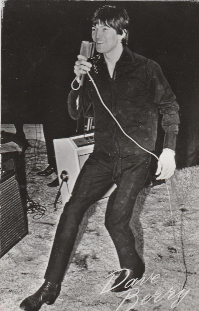 Ansichtkaart, Artiest, Dave Berry  (2007), Verzenden, 1960 tot 1980, Sterren en Beroemdheden