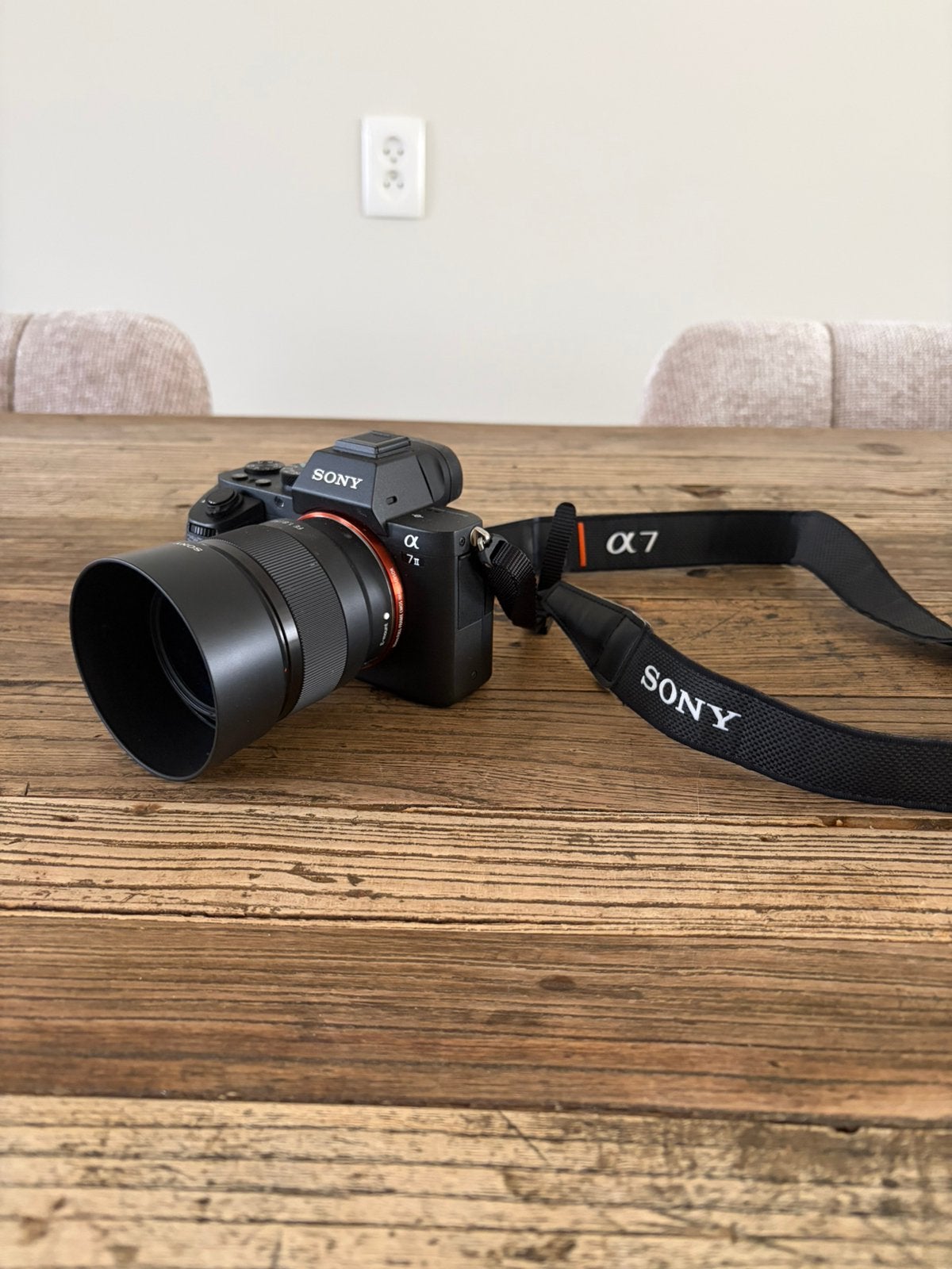Sony A7 II + FE 50mm F1.8 lens..  6196 CLICKS!!!, Ophalen of Verzenden, Zo goed als nieuw, Sony, Systeemcamera