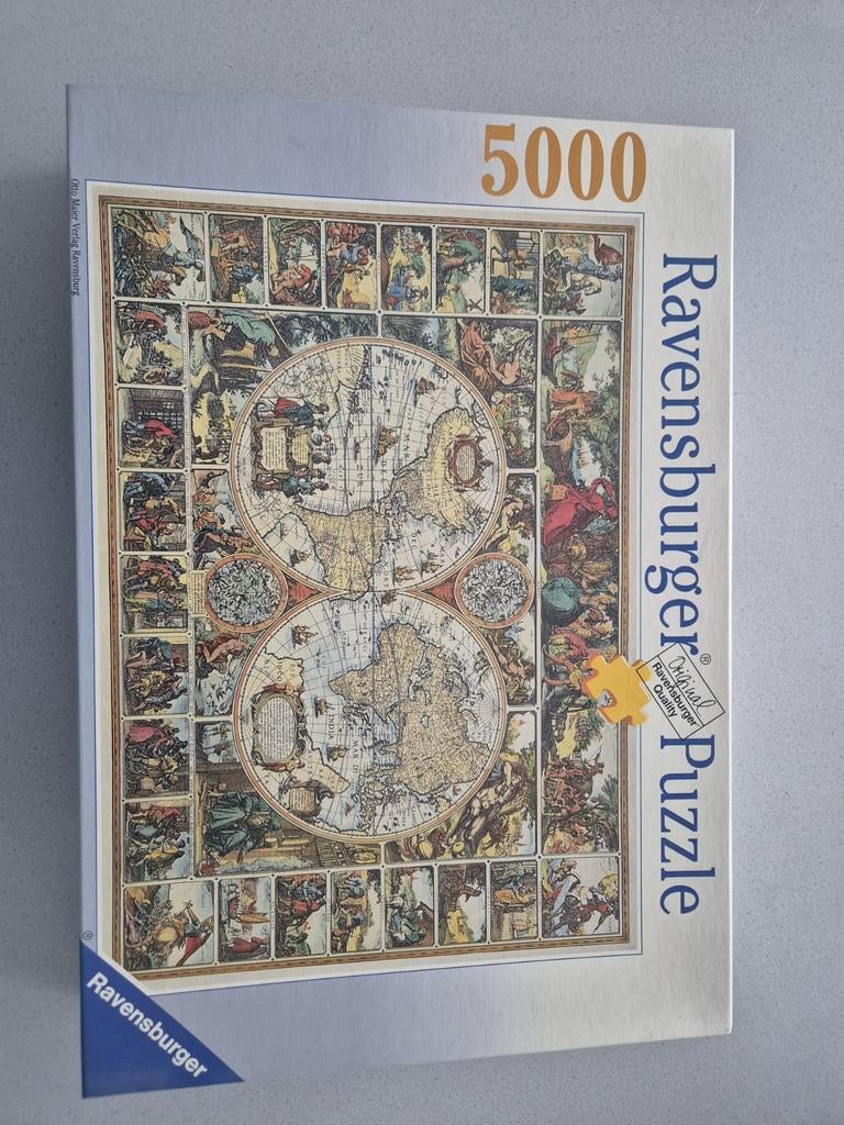 Ravensburger Legpuzzel 5000 stukjes, Ophalen of Verzenden, Meer dan 1500 stukjes, Zo goed als nieuw, Legpuzzel